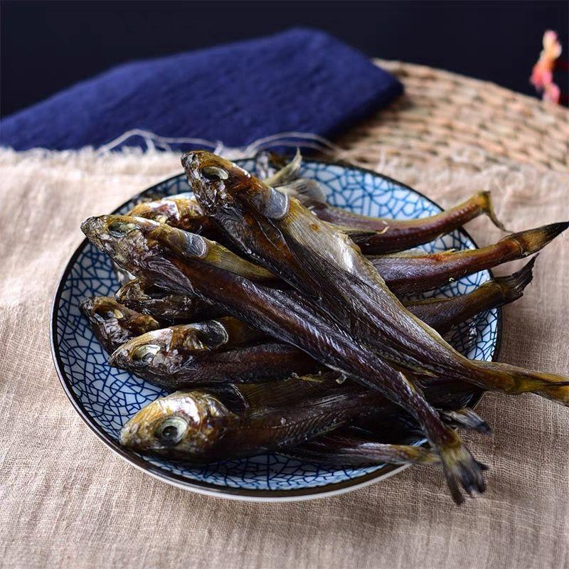 雷鱼淡晒鱼干非鳕鱼干去头去内脏渔民自晒明太海鲜干货特产￥1.94干豆角